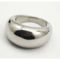 316L Edelstahl Chunky Silber spezielle Frauen Finger Ring